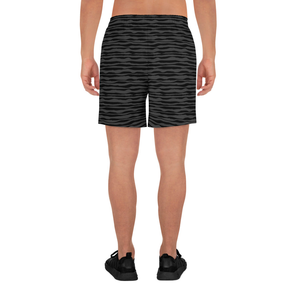 Dark Waves Athletic Shorts