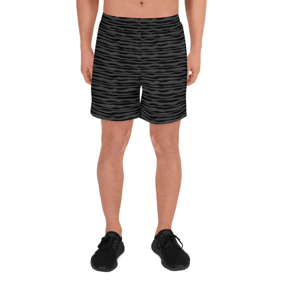 Dark Waves Athletic Shorts