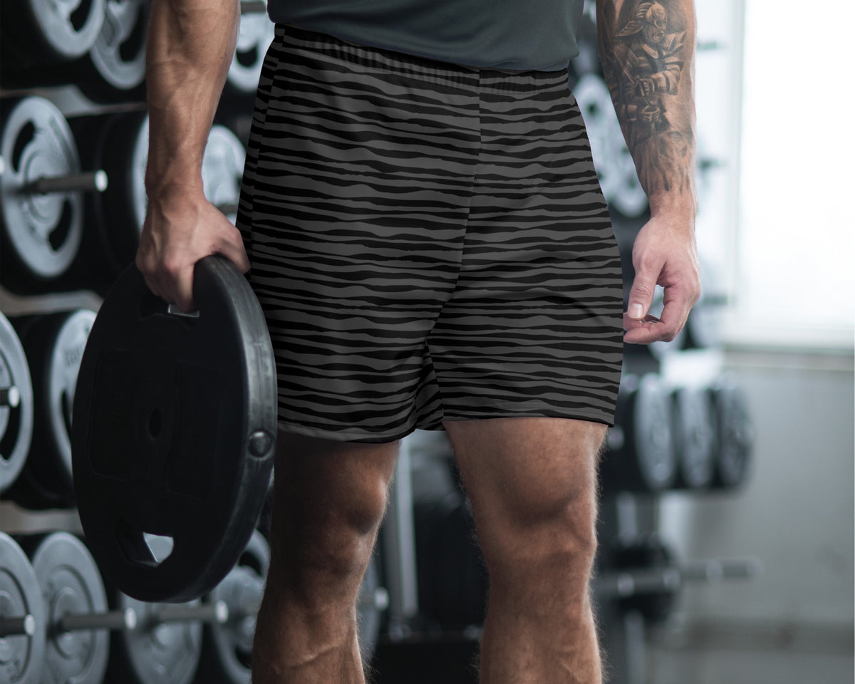 Dark Waves Athletic Shorts