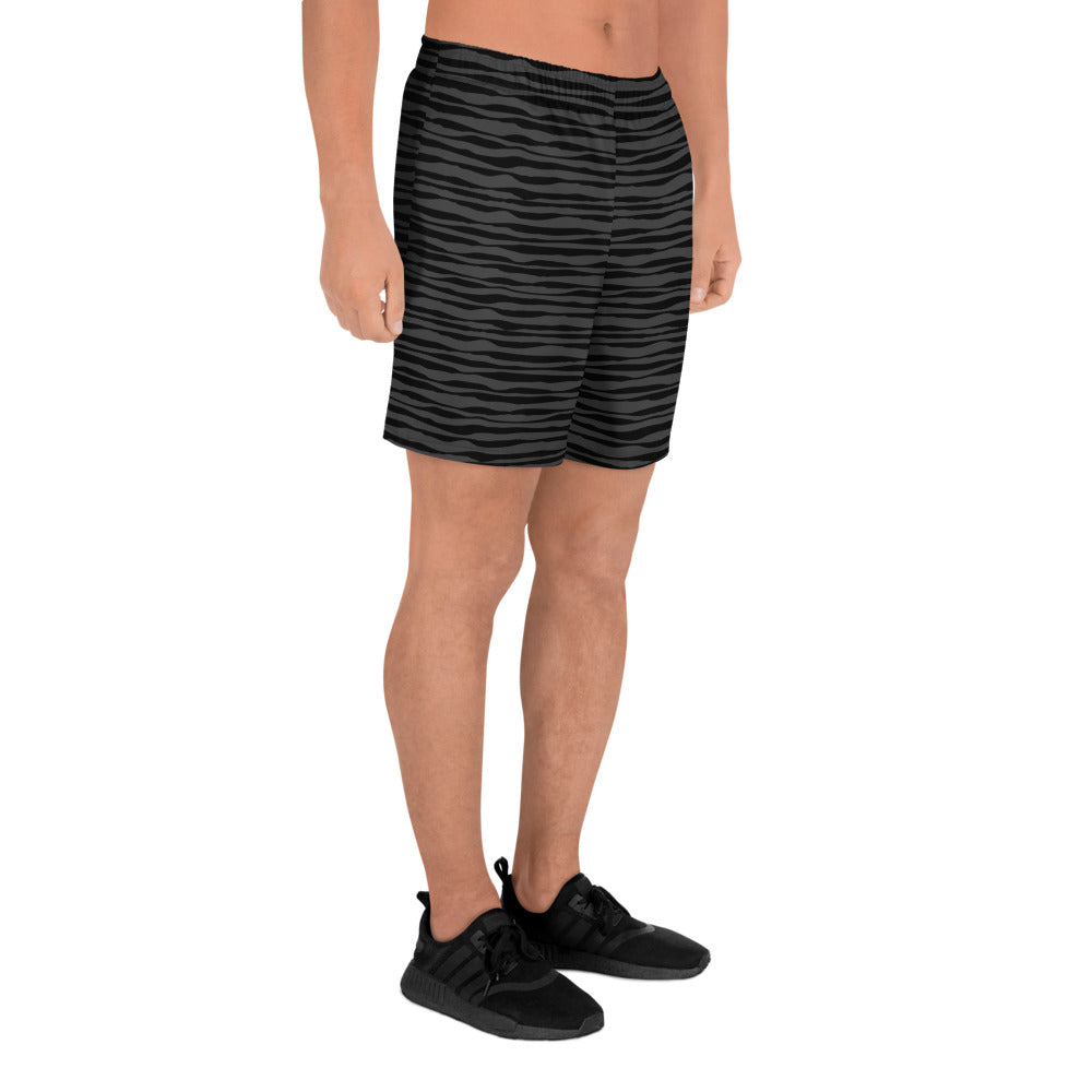 Dark Waves Athletic Shorts